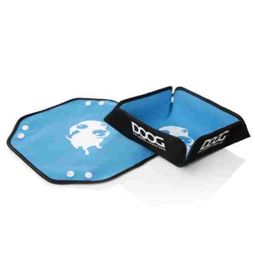 DOOG Blue portable dog bowl