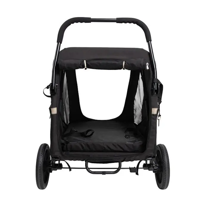 Ibiyaya Grand Cruiser Large Dog Stroller for Dogs up to 50kg_back open